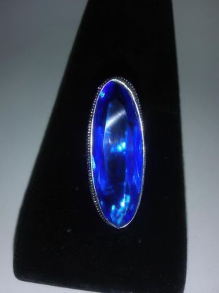 Picture of Vintage Art Deco Tanzanite Brilliance Ring Size 6