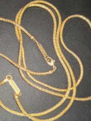 Picture of Vintage Designer Napier Gold Tone Jewelry Set